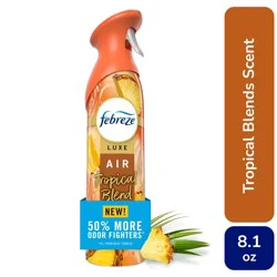 Febreze Air Mist, Luxe Air Freshener Spray, Odor Fighting Room Spray, Tropical Blend Scent, 8.1oz, 8.1 oz