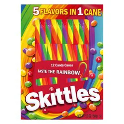 Skittles® Candy Canes Assorted Flavored