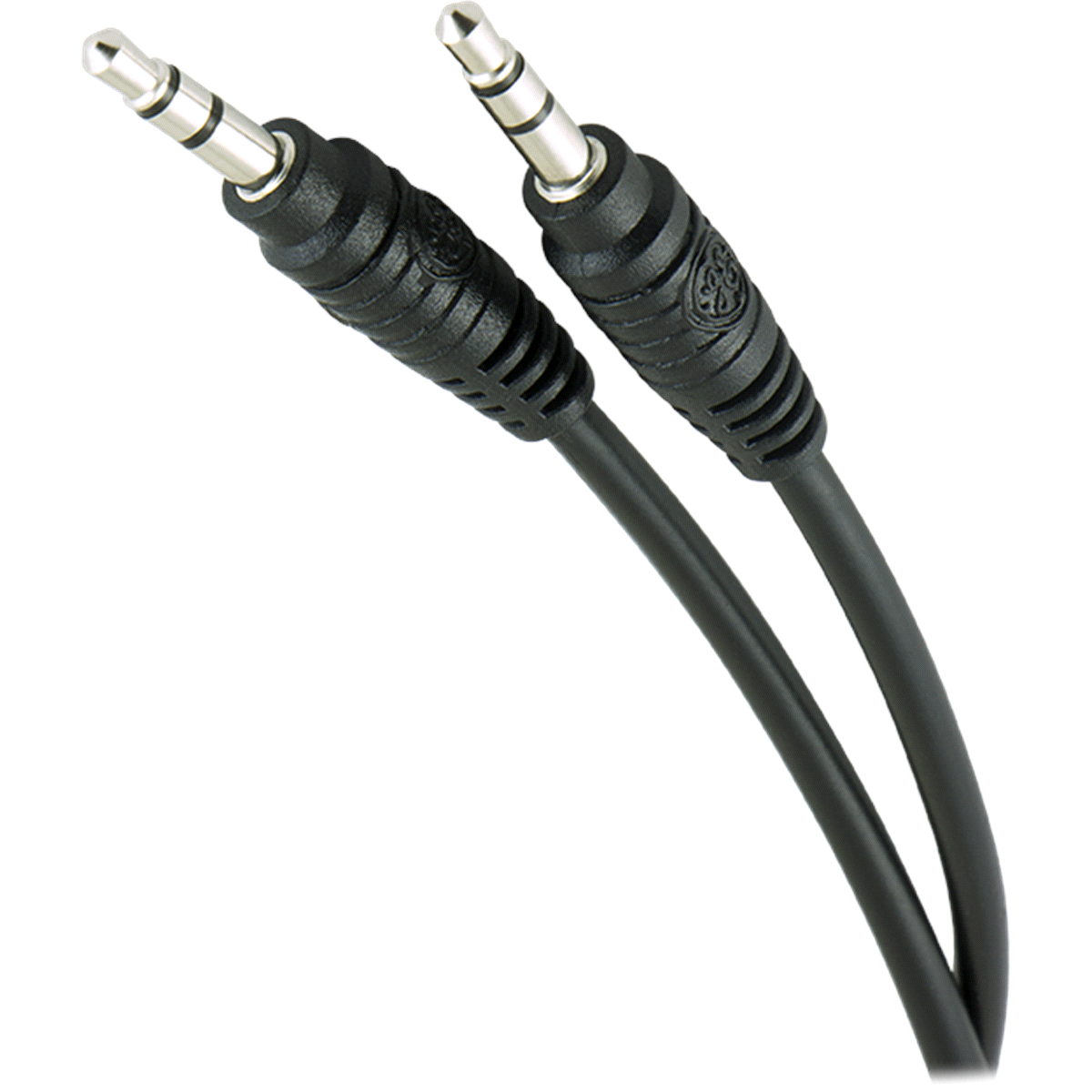 slide 3 of 4, GE Auxiliary Audio Cable, 3-Foot, 3 ft