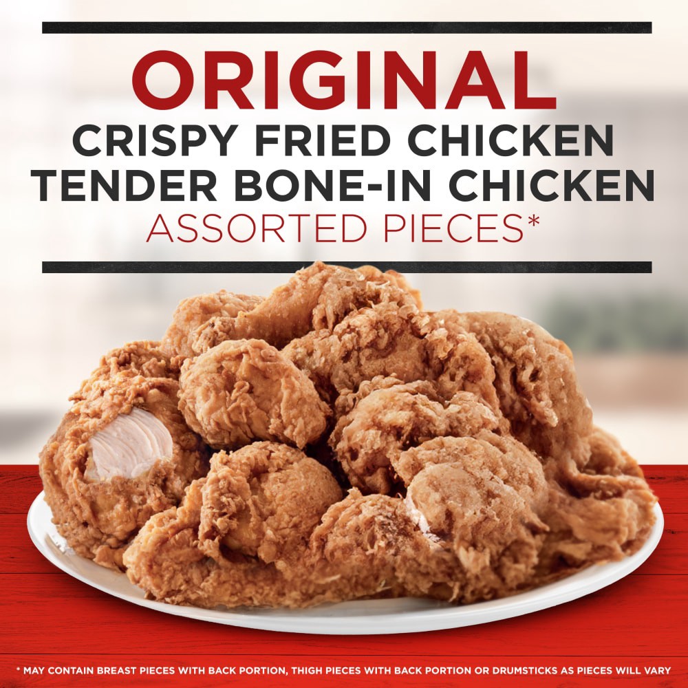 slide 3 of 6, Banquet Original Crispy Fried Chicken 42 oz, 42 oz