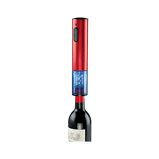 slide 1 of 1, Wine Enthusiast W.E. Electric Corkscrew Red, 1 ct