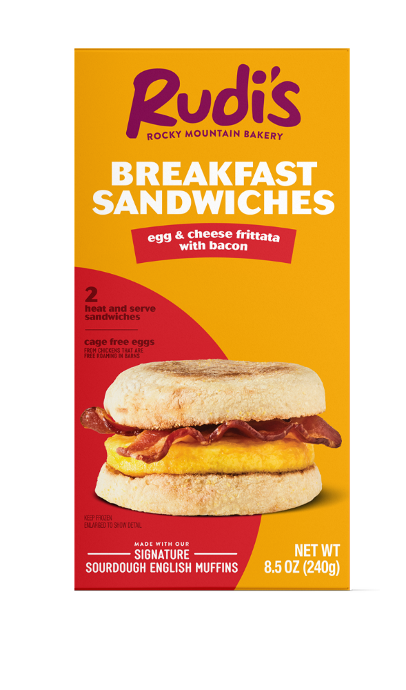 slide 3 of 3, Rudis Bacon Egg And Cheese Sandwich, 8.5 oz