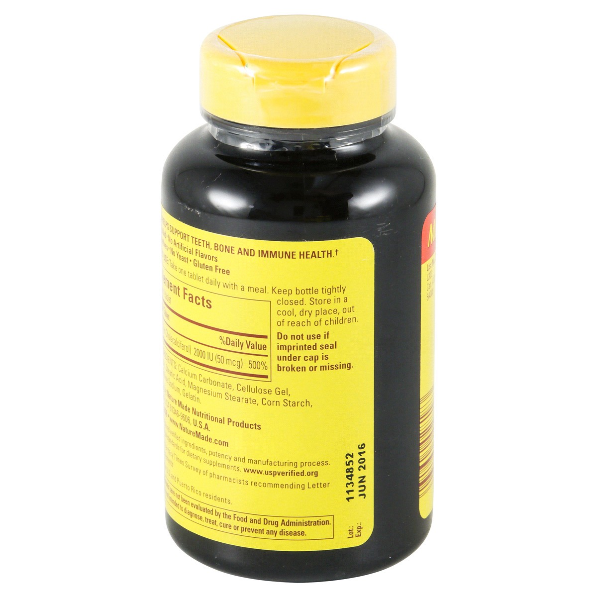 slide 3 of 4, Nature Made Vitamin D3 2000 IU (50 mcg) Tablets, 400 Count, 400 ct