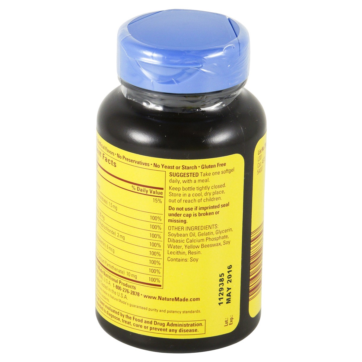 slide 3 of 4, Nature Made Super B Energy Complex Softgels, 60 Count, 60 ct