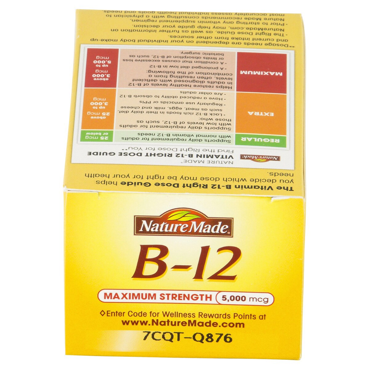 slide 5 of 6, Nature Made Maximum Strength Vitamin B12 5000 mcg Softgels, 60 Count, 60 ct