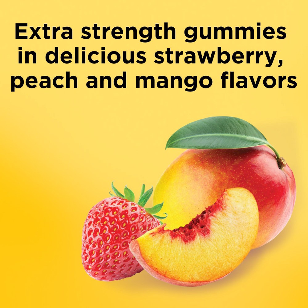 slide 5 of 5, Nature Made Extra Strength Vitamin D3 5000 IU (125 mcg) per serving, Dietary Supplement for Bone, Teeth, Muscle and Immune Health Support, 80 Gummies, 40 Day Supply, 80 ct