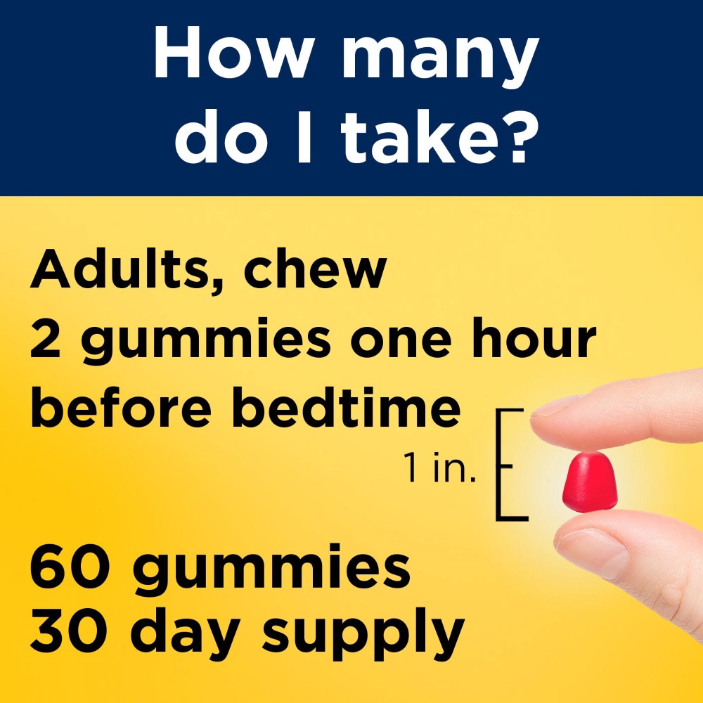 slide 4 of 6, Nature Made Melatonin 10mg Per Serving Melatonin Gummies, 60 Ct, 60 ct