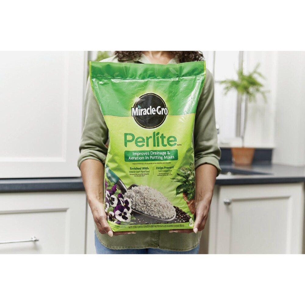 slide 3 of 6, Miracle-Gro Perlite, 8 qt