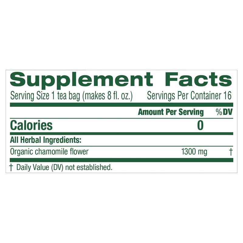 slide 5 of 5, Traditional Medicinals Chamomile, 16 ct