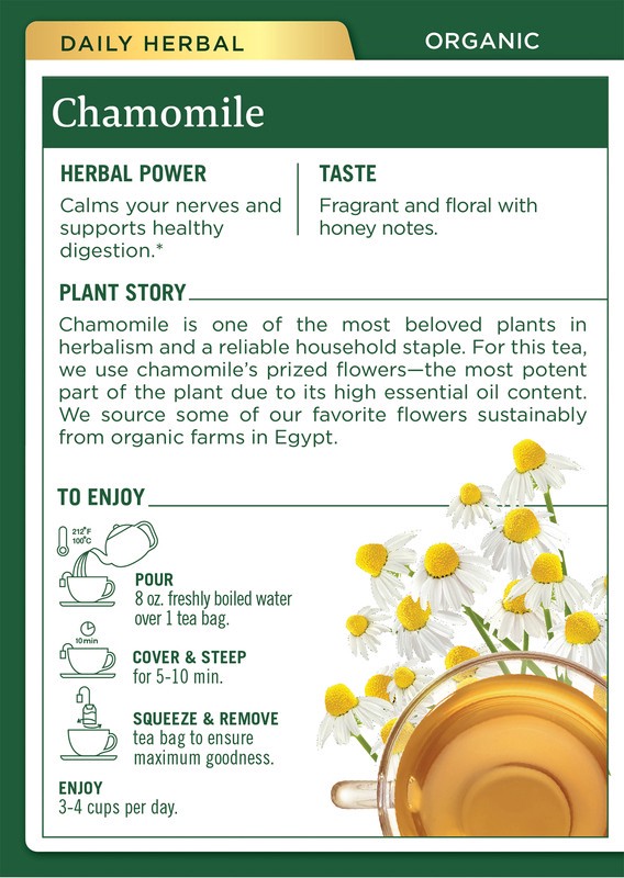 slide 4 of 5, Traditional Medicinals Chamomile, 16 ct
