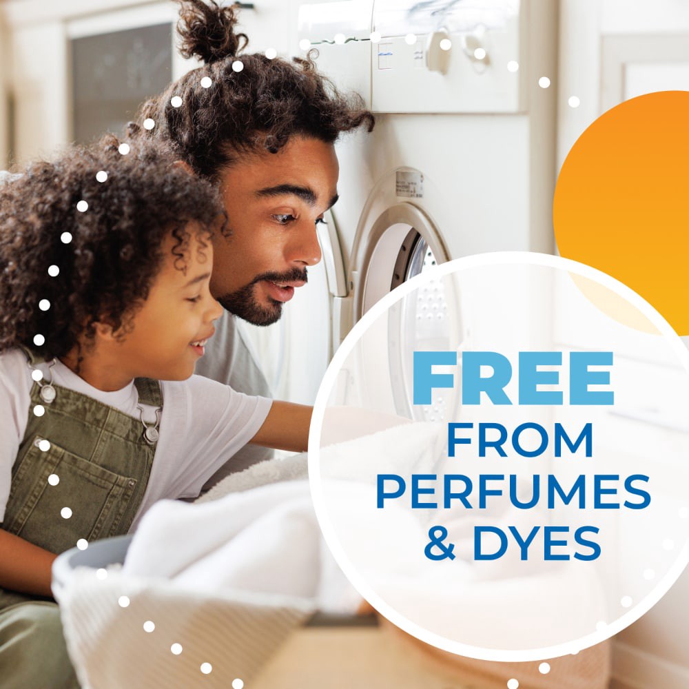 slide 4 of 6, ARM & HAMMER Power Sheets Laundry Detergent, Fragrance Free 35 ct, up to 70 small loads, 35 ct