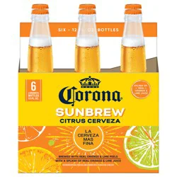 Corona Sunbrew Citrus Cerveza Mexican Import Beer