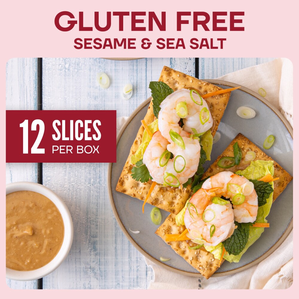 slide 4 of 6, Wasa Swedish Style Sesame & Sea Salt Crispbread 6.1 oz, 6.1 oz