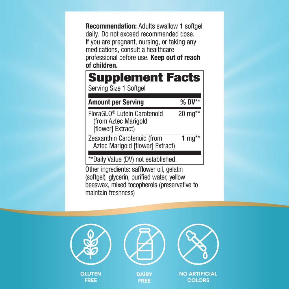 slide 6 of 6, Nature's Way Lutein, 60 ct
