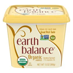 Earth Balance Whipped Organic Buttery Spread 13 oz