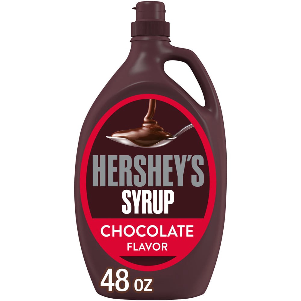slide 4 of 6, Hershey's Syrup, Chocolate, 48 oz