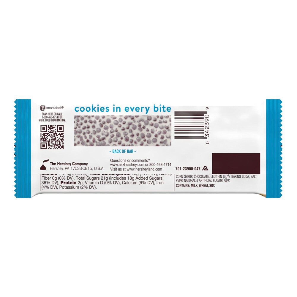 slide 3 of 6, Hershey's Candy Bar, Cookies n Cream, 1.55 oz