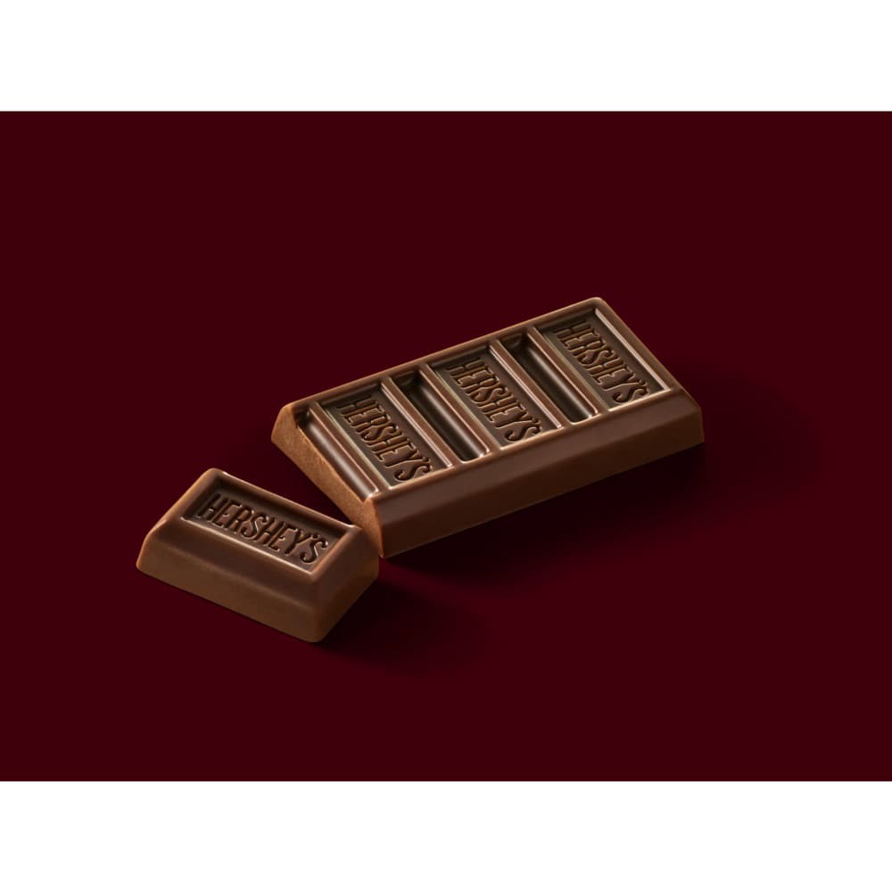 slide 5 of 5, Hershey's Chocolate Bar, Milk Chocolate, Snack Size, 8 ct