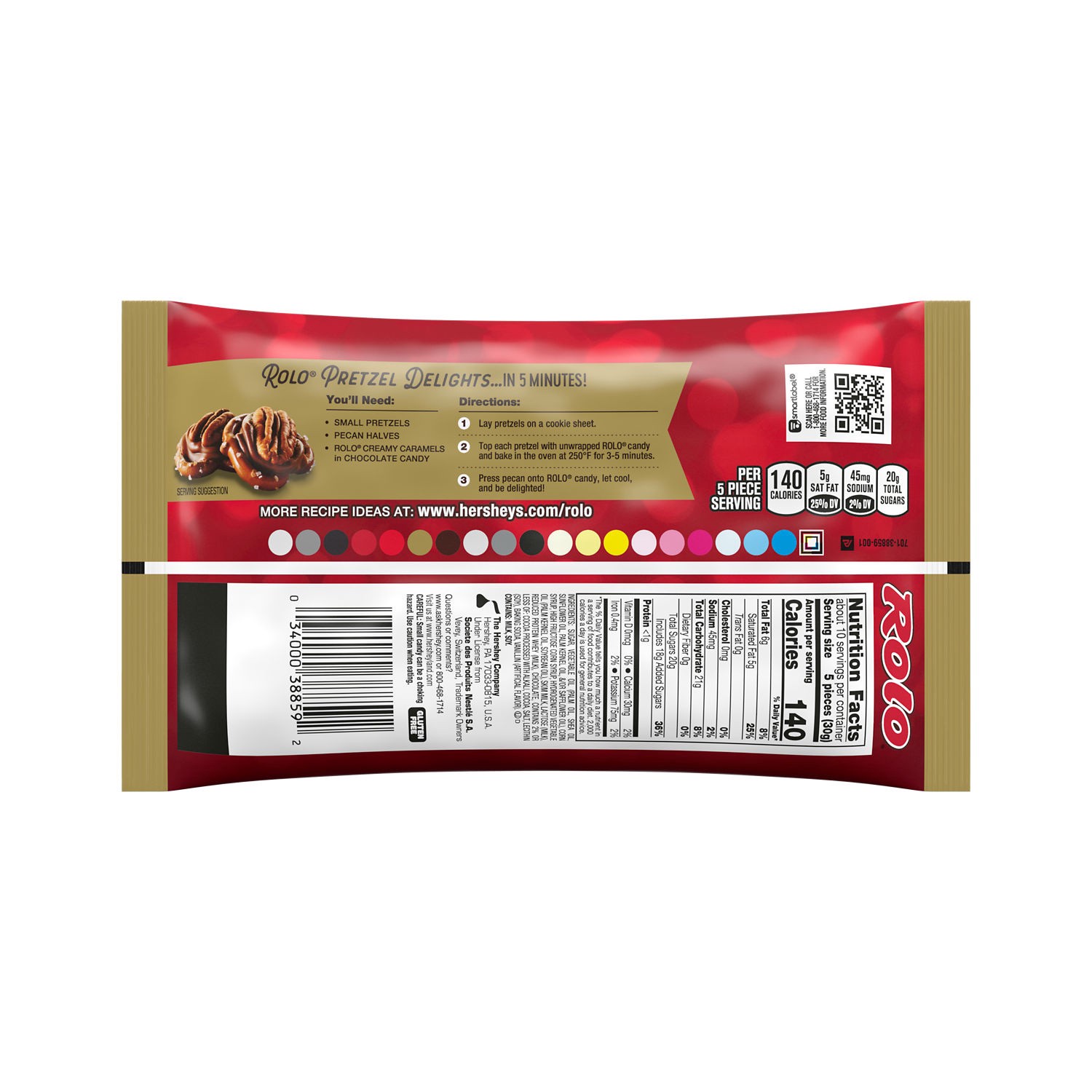 slide 2 of 3, Rolo Candy, 10.1 oz