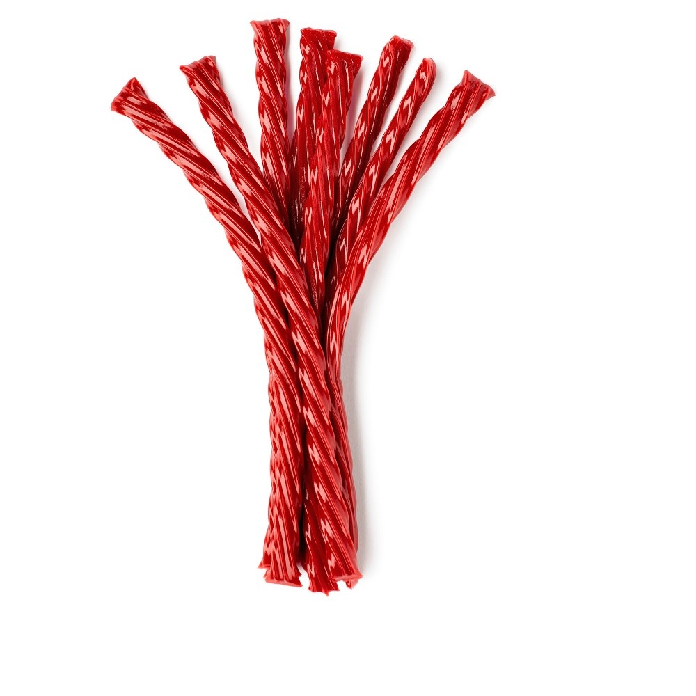 slide 2 of 3, TWIZZLERS Twists Strawberry Flavored Chewy Candy, Low Fat, 7 oz, Bag, 7 oz