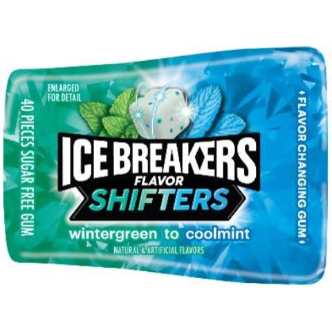 slide 1 of 1, Ice Breakers Flavor Shifters Wintergreen To Coolmint, 1 ct