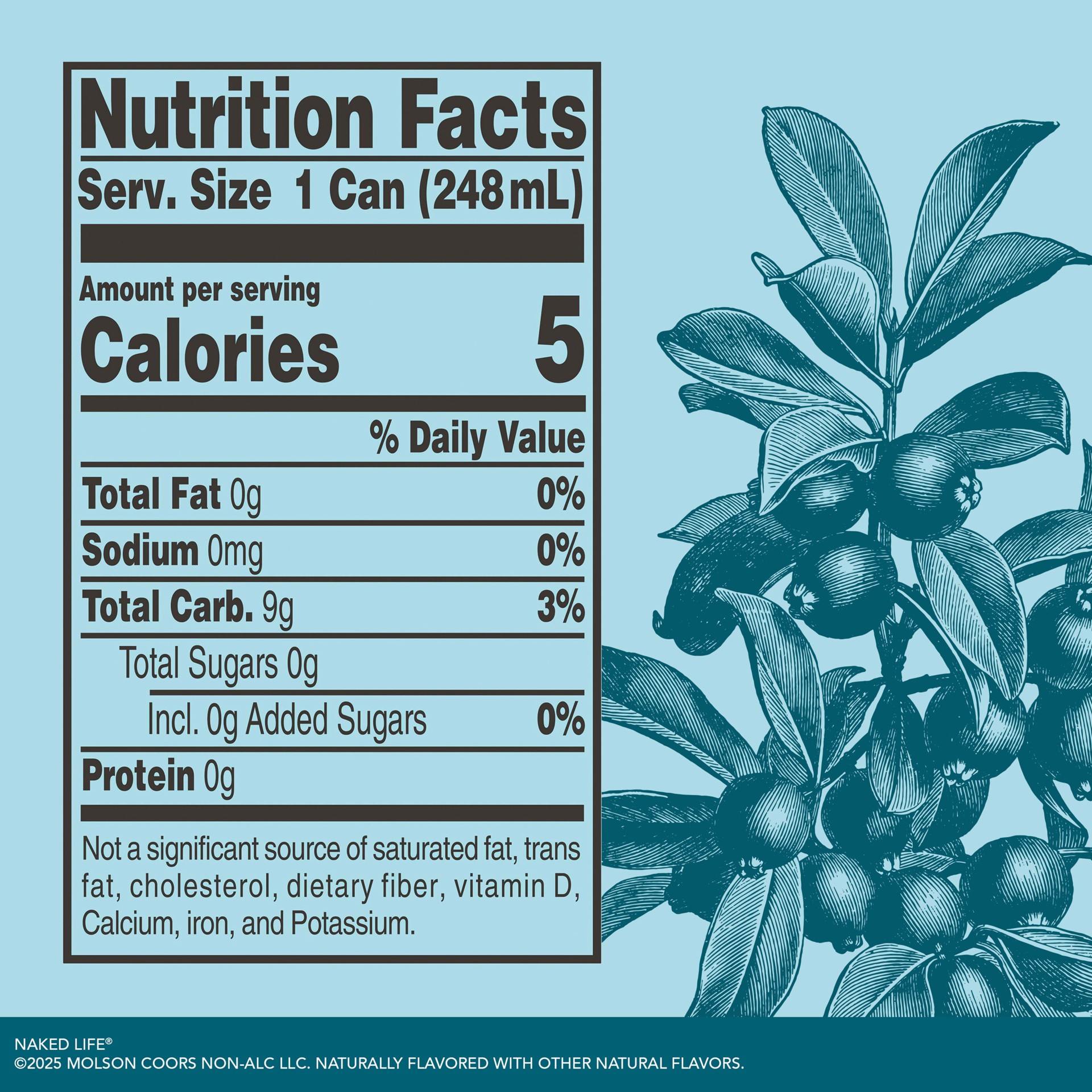 slide 3 of 5, OTHER-ALCOHOLIC BEVERAGES Naked Life Classic G&T NA 4pk 8.4oz Can, 4 ct; 8.4 oz