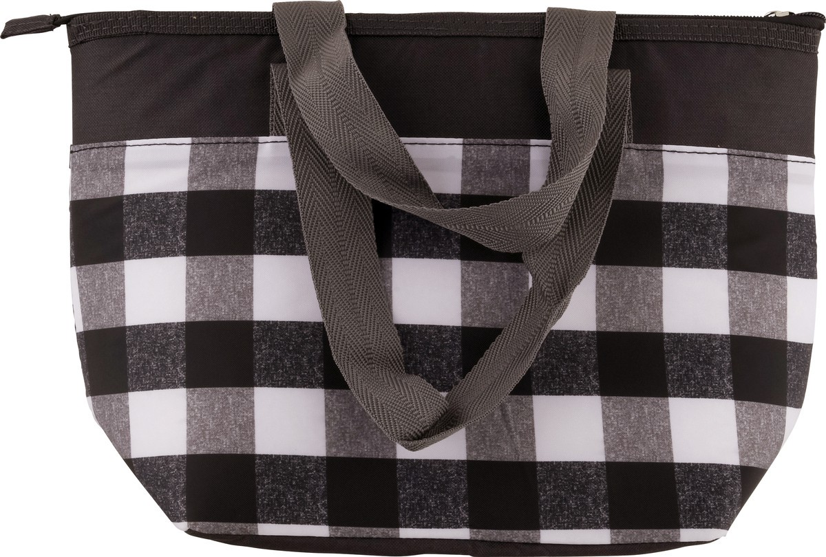 slide 4 of 11, Mini Gingham Black & Whit, 1 ct