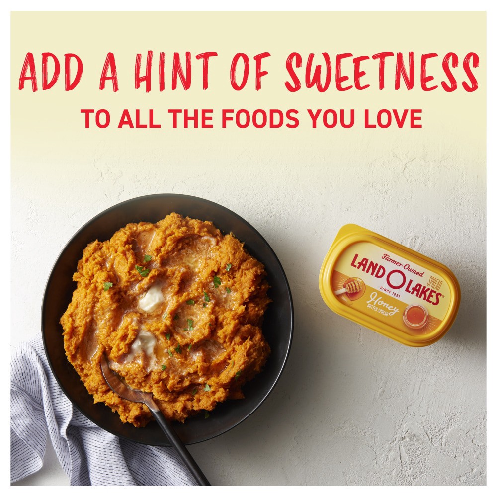 slide 6 of 6, Land O'Lakes Honey Butter Spread, Spreadable, 6.5 oz