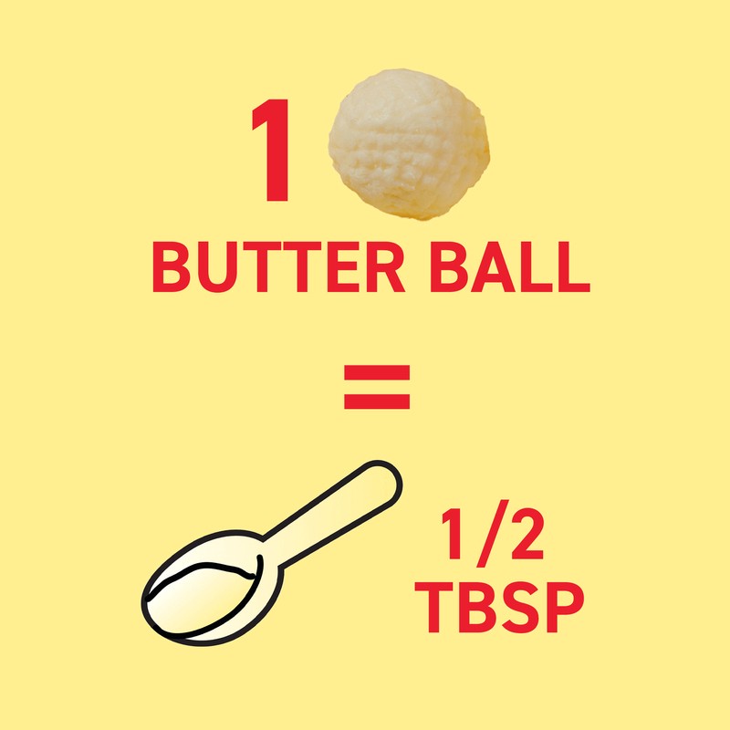 slide 4 of 5, Land O'Lakes Salted Butter Balls, 8 oz Bag, 8 oz