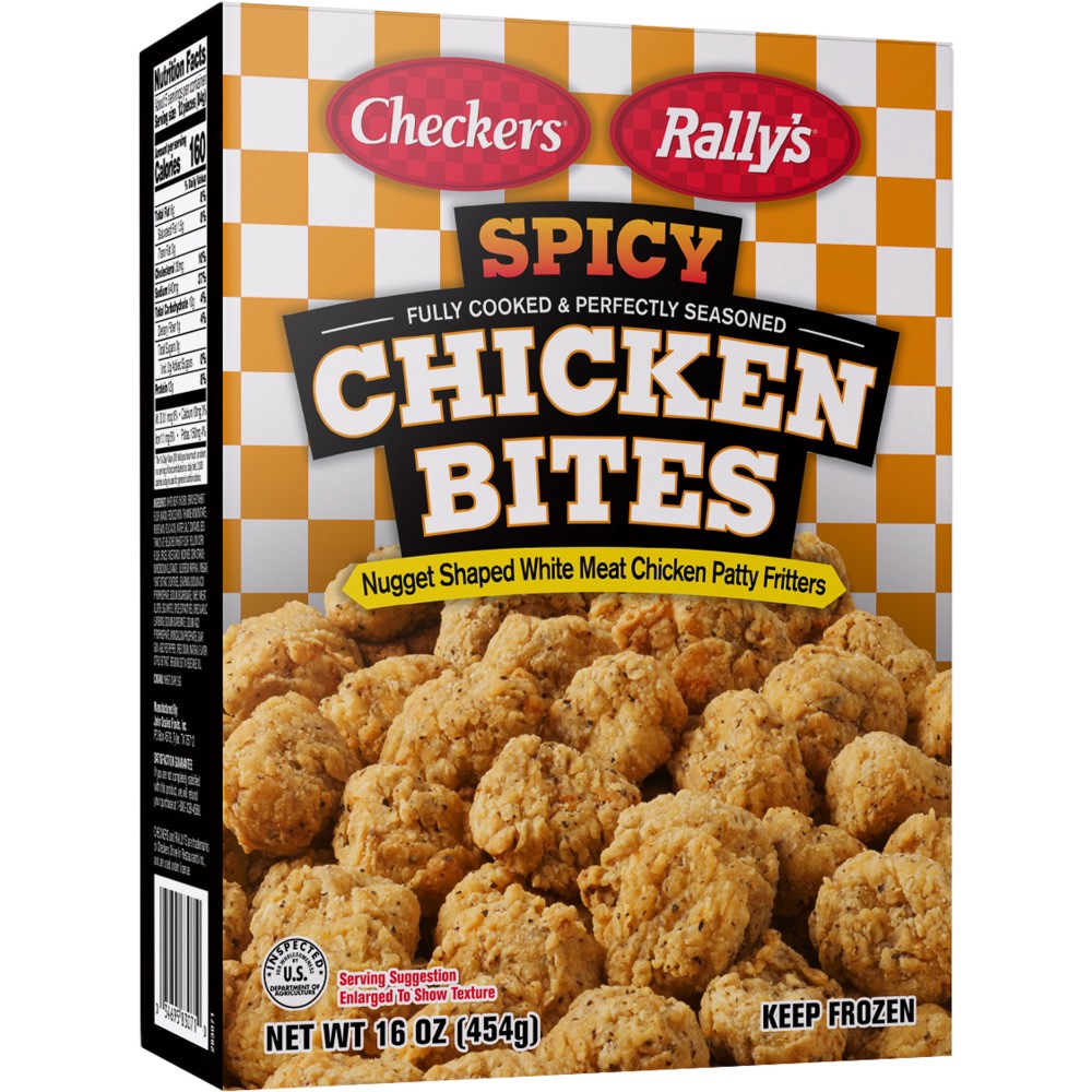 slide 5 of 5, Checker's® & Rally's® Spicy Chicken Bites, 16 oz