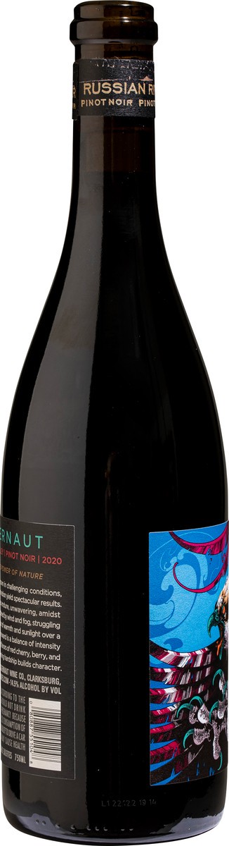 slide 2 of 5, Juggernaut Wine Pinot Noir, 750 ml