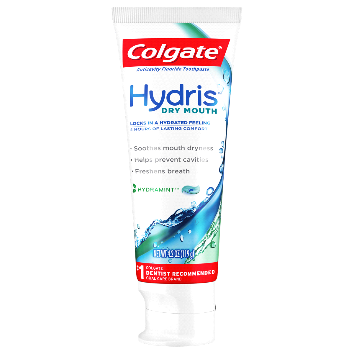 slide 5 of 7, Colgate Hydris Dry Mouth Toothpaste Mint, 4.2 oz