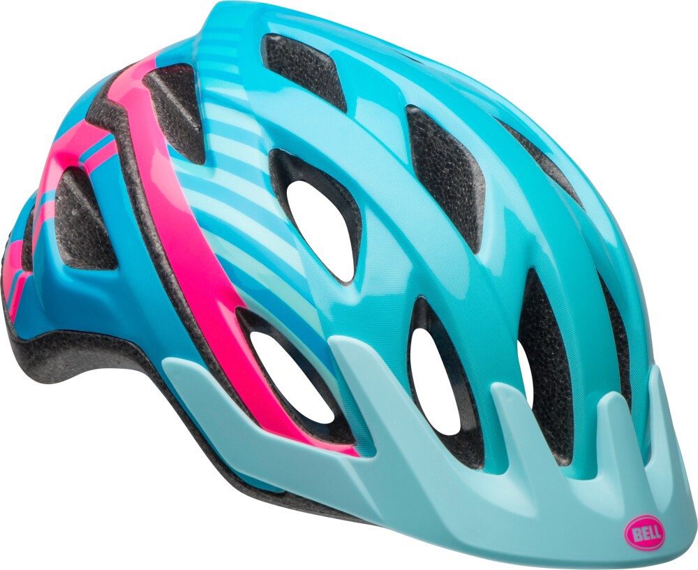 slide 2 of 3, Bell Cadence Youth Bike Helmet - Neon Blue, 1 ct