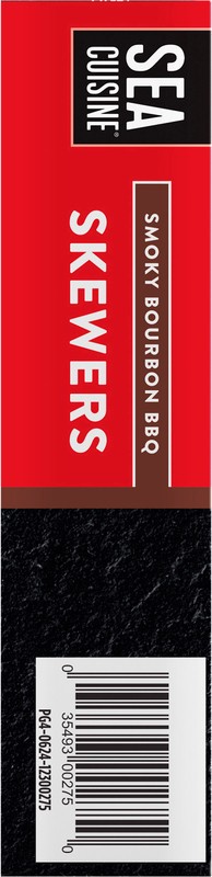 slide 5 of 5, Sea Cuisine Smoky Bourbon BBQ Shrimp Skewers, BAP, 13.1 oz, 13.1 oz