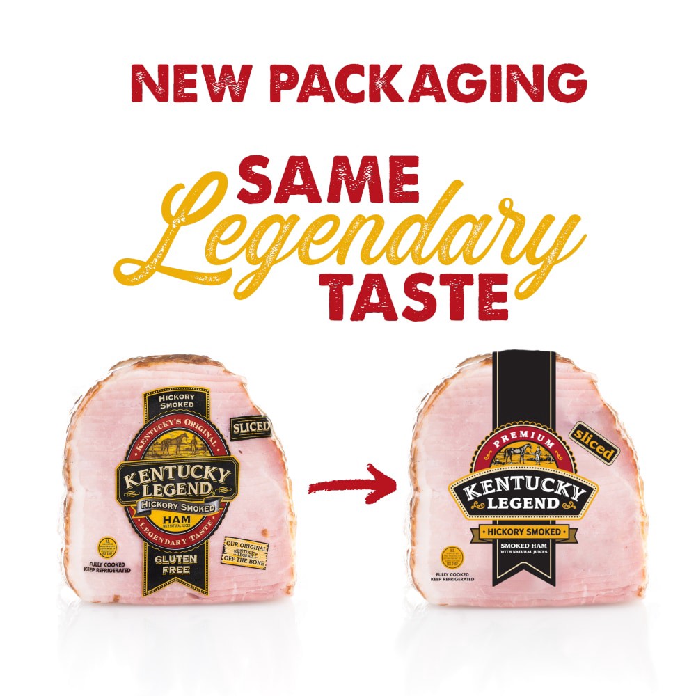 slide 6 of 6, Kentucky Legend Premium Hickory Smoked Sliced Quarter Ham, 2 lb
