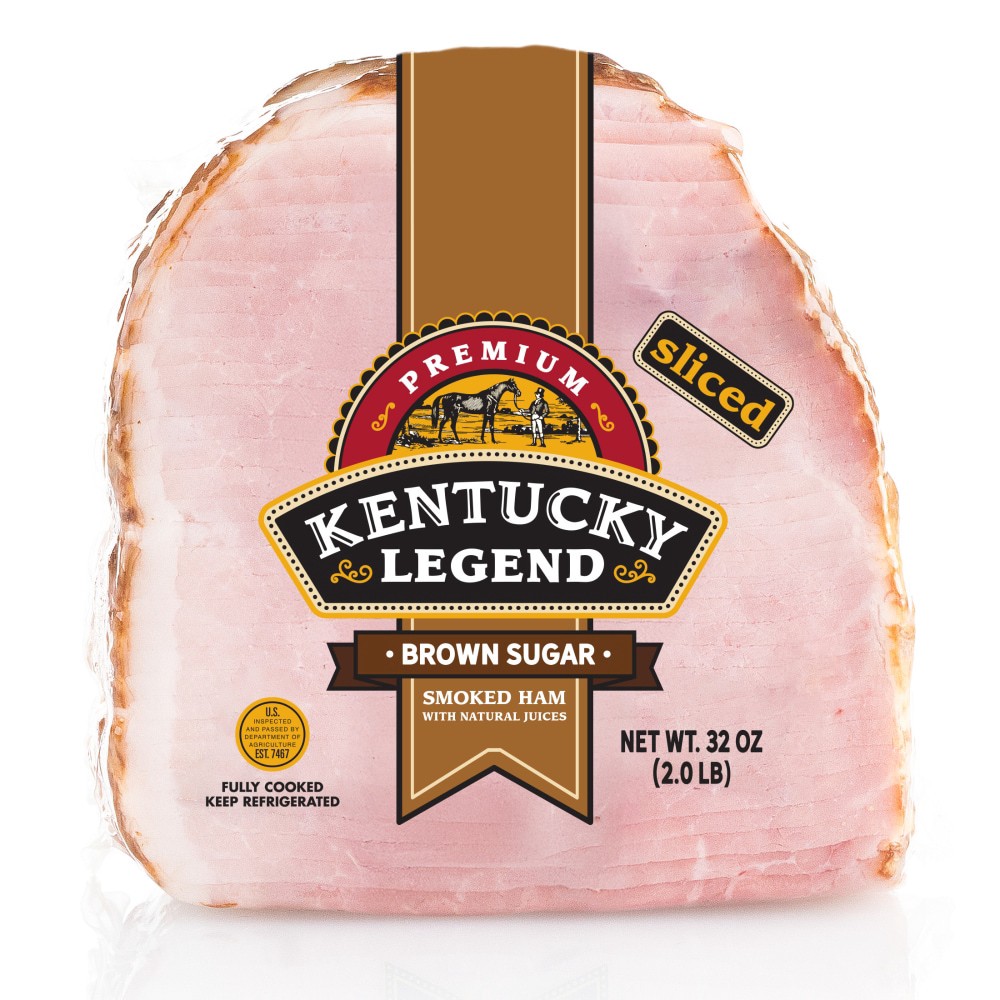 slide 4 of 6, Kentucky Legend Premium Sliced Quarter Brown Sugar Ham, 2 lb