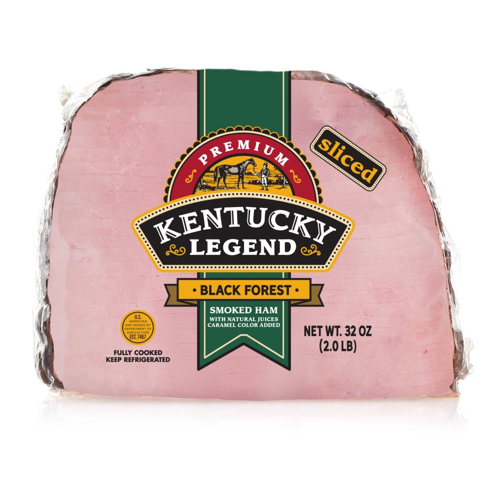 slide 1 of 6, Kentucky Legend® Quarter Sliced Boneless Black Forest Smoked Ham, 2 lb