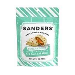 Sanders® Holiday White Chocolate Sugar Cookie Sea Salt Caramels