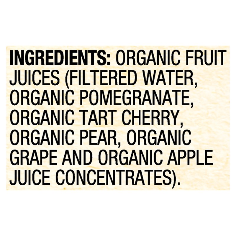 slide 5 of 5, Santa Cruz Organic 100% Juice, Pomegranate Tart Cherry - 32 oz, 32 oz