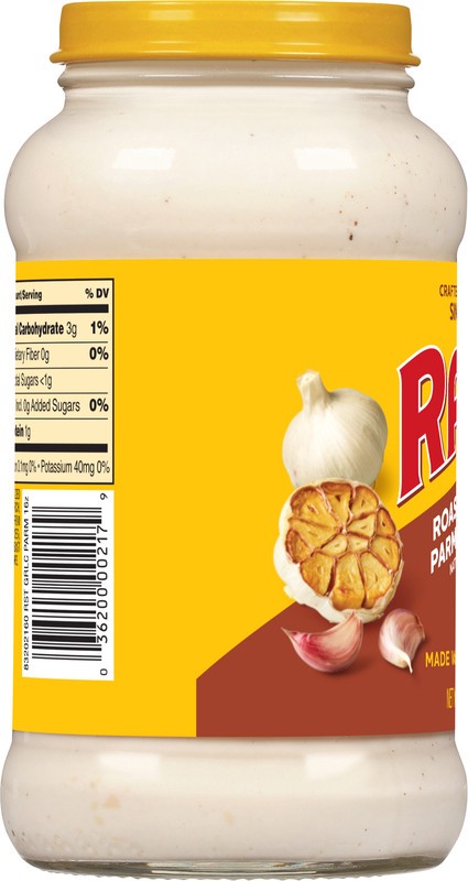 slide 2 of 5, Ragu Roasted Garlic Parmesan Sauce 16 oz, 16 oz
