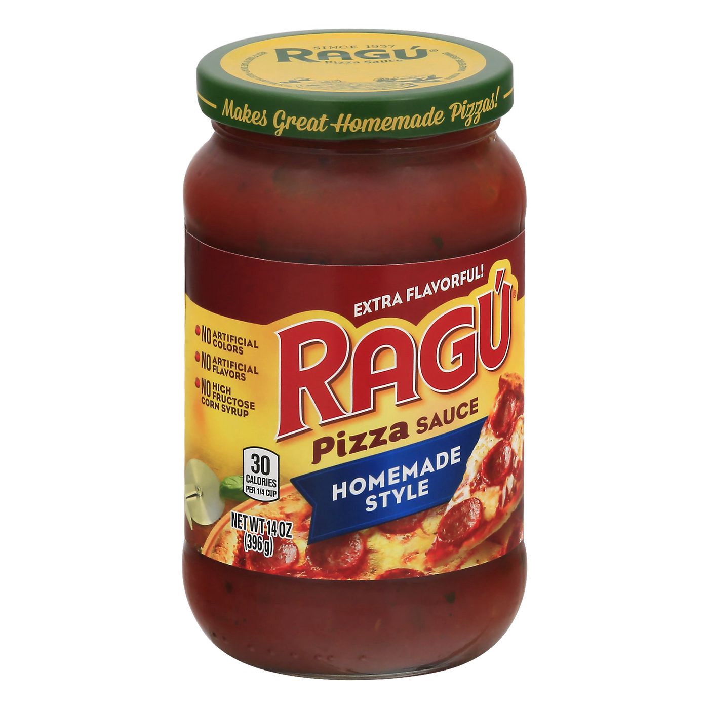 slide 1 of 1, Ragu Ragú Homemade Style Pizza Sauce, 14 oz., 14 oz