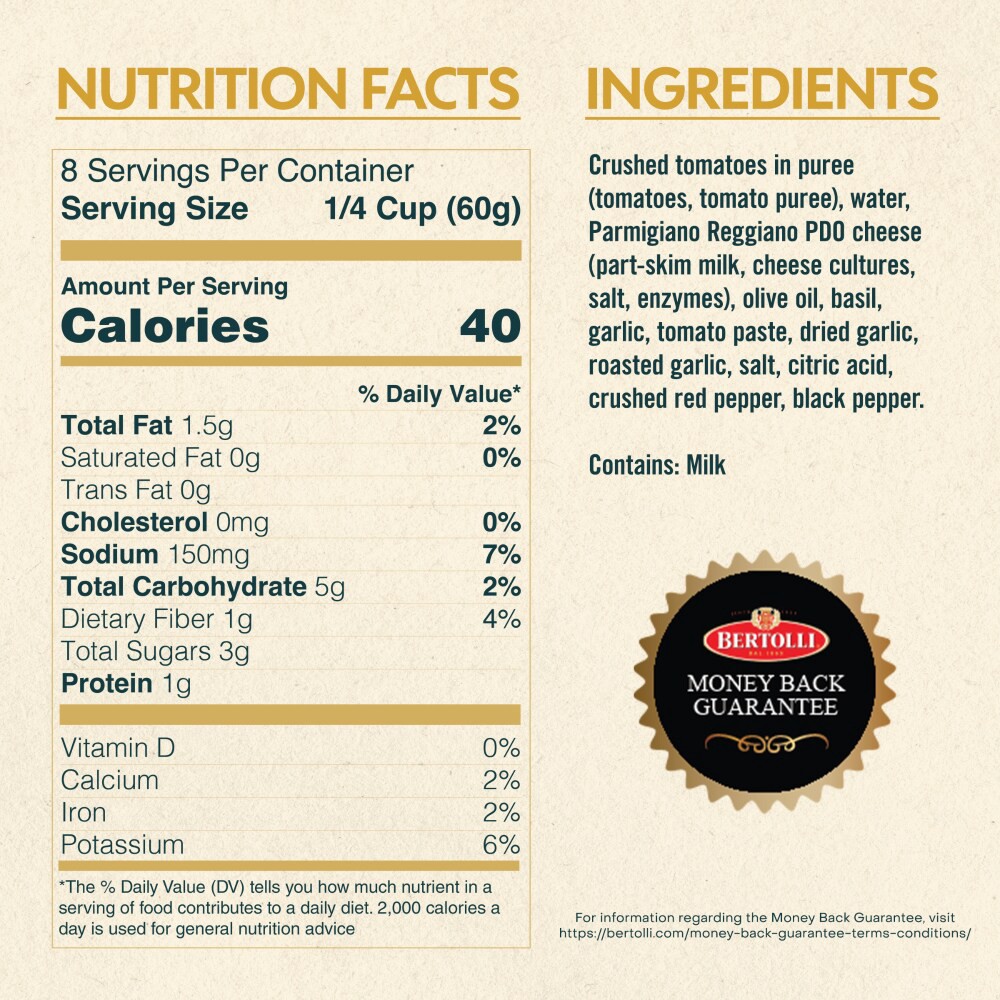 slide 3 of 6, Bertolli Artisan Garlic Margharita Pizza Sauce - 16 oz, 16 oz
