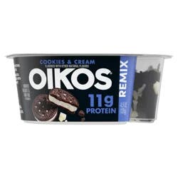 Oikos® Remix Cookies & Cream Nonfat Yogurt Cup