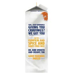 Silk Almond Creamer, Limited Edition Pumpkin Spice, Dairy Free, Gluten Free, 32 FL OZ Bottle