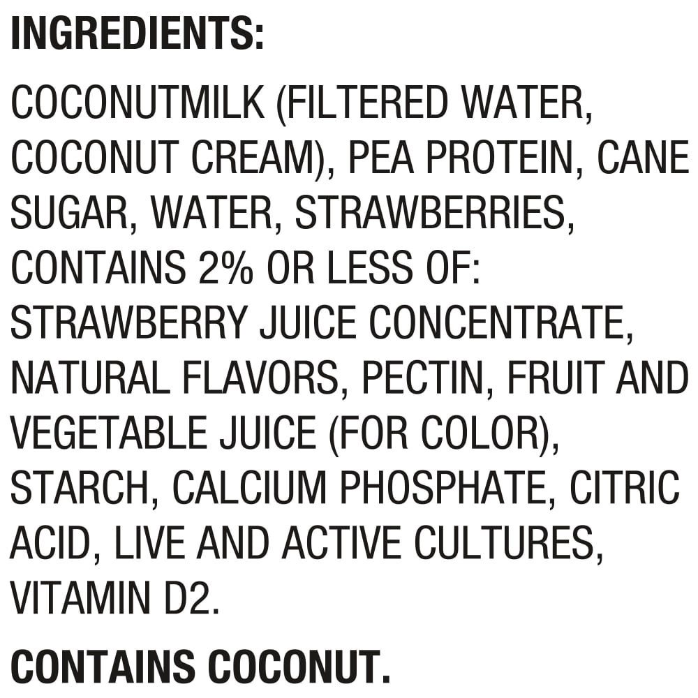slide 3 of 6, Silk Strawberry Dairy Free, Plant Based, Greek Style Coconut Milk Yogurt Alternative, 5.3 OZ Cup, 5.3 oz
