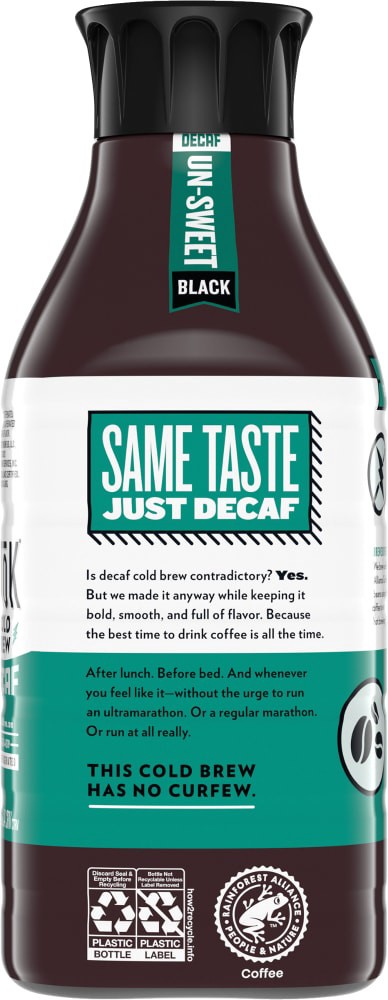 slide 3 of 4, SToK Decaf Cold Brew Coffee, Arabica-Based Blend, Black, Unsweetened, Medium Roast, 48 FL OZ Bottle, 48 fl oz