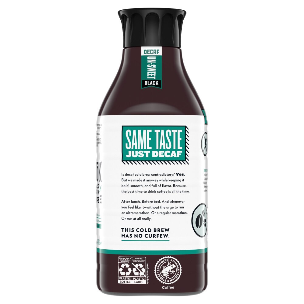 slide 2 of 6, SToK Decaf Cold Brew Coffee, Arabica-Based Blend, Black, Unsweetened, Medium Roast, 48 FL OZ Bottle, 48 fl oz