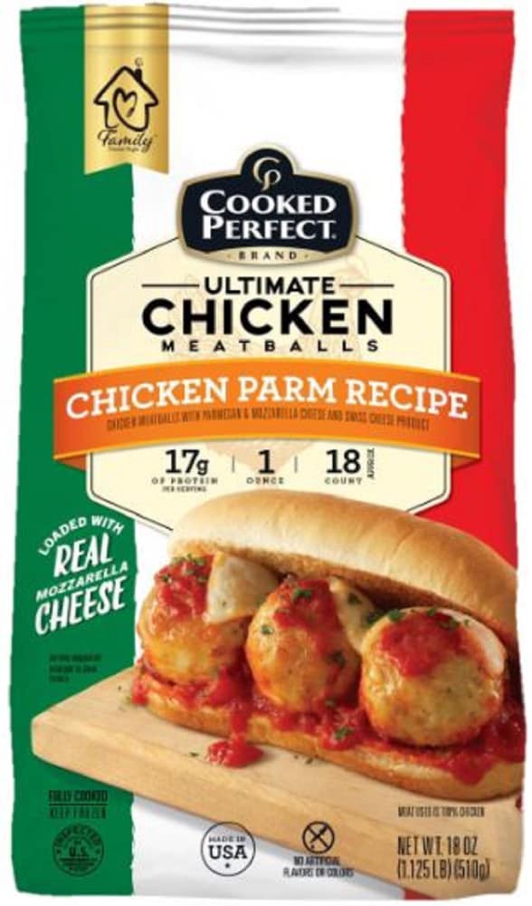 slide 4 of 4, Cooked Perfect Swedish Meatballs, 26 oz