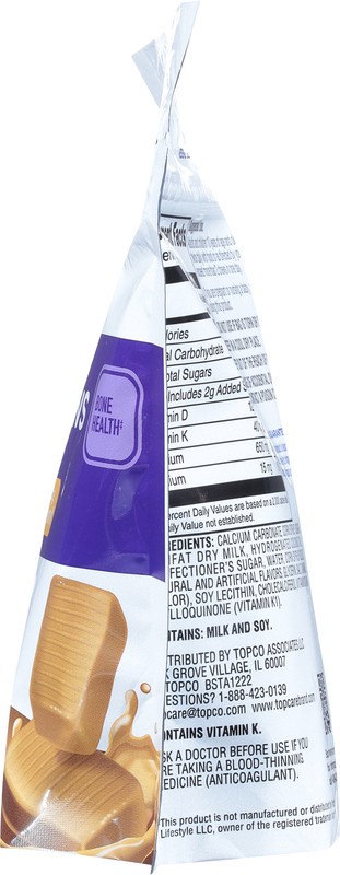 slide 2 of 5, Topcare Calcium Chews, Soft Chews, Caramel, 60 ct