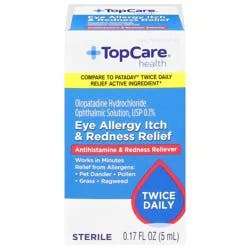 TopCare Health Eye Allergy Itch & Redness Relief 0.17 fl oz